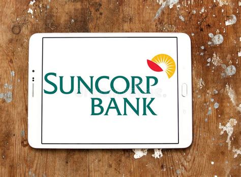 Suncorp Bank logo editorial photo. Image of emblem, logo - 118551621