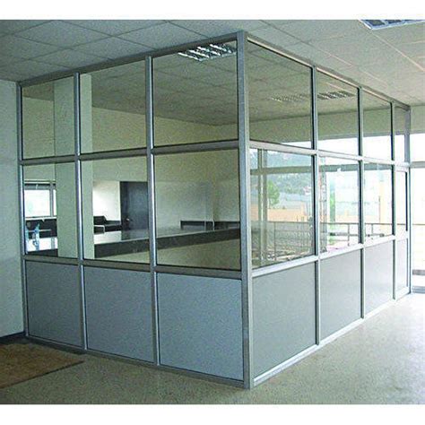 Simple Design Aluminium Partition Works For Office at Best Price in Vadodara | Atmiya Glass