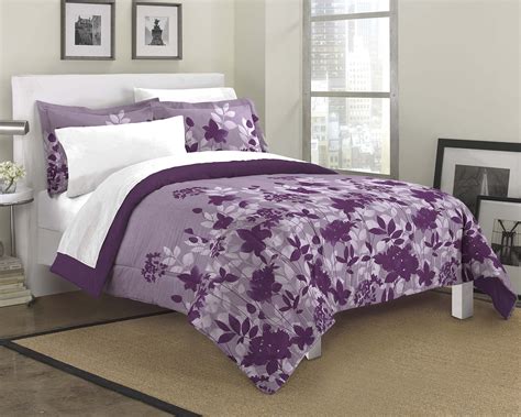 Amazon.com - Botanical Floral Ultra Soft Microfiber Comforter Sham Set ...