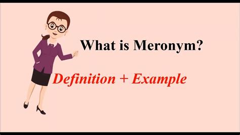 What is meronymy? Definition +example explained in Urdu/Hindi |Meronym ...