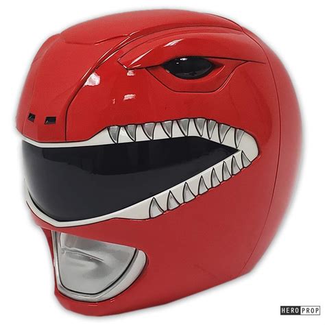 Mighty Morphin Power Rangers: Ninja Steel - Hero Red Ranger Helmet - HeroProp.com