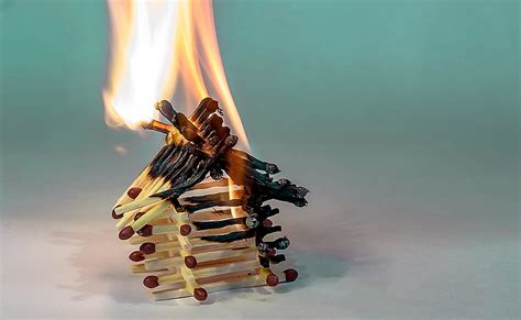 Royalty-Free photo: Lit match sticks on white surface | PickPik