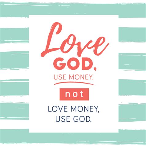 Kenneth Chin | Love God, use money. Not love money, use God.