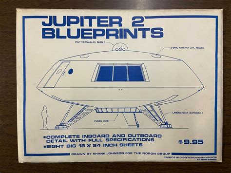 LOST IN SPACE JUPITER 2 BLUEPRINTS | #2072766118