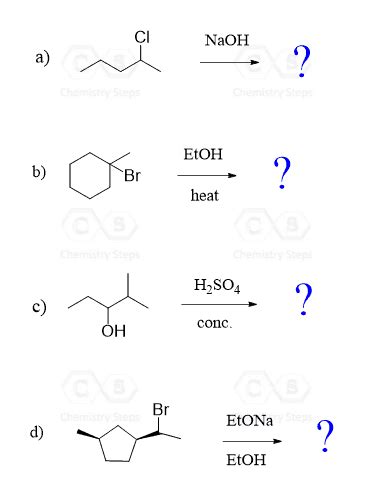 E1 vs. E2: How to Tell if the Mechanism is E1 or E2 with Practice ...