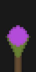 Allium Flower Minecraft Banner