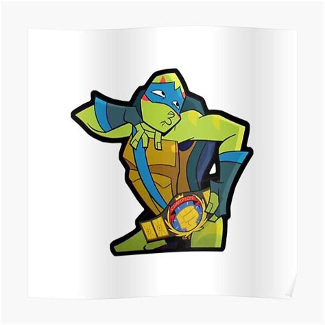 "Teenage Mutant Ninja Turtles Mbappe" Poster for Sale by BidaTshirt | Redbubble