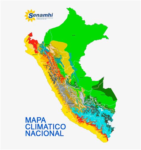 Peru Climate Zones Map - Peru - 560x801 PNG Download - PNGkit