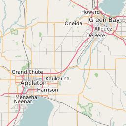 Green Bay Wi Zip Code Map - Oconto County Plat Map