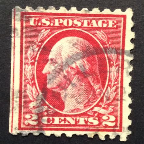 Original US stamp 2 cents George Washington red line | eBay in 2021 | Postage stamps usa, Rare ...