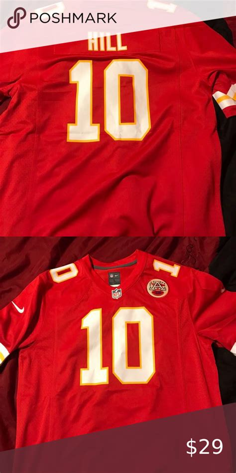 Chiefs Tyreek Hill Red Jersey | Clothes design, Jersey, Shopping