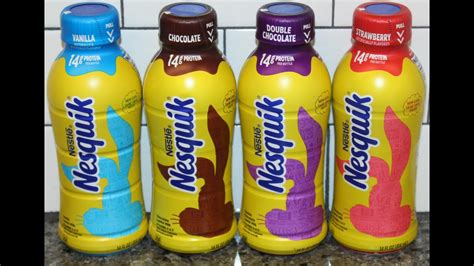 Nesquik Strawberry Milk Bottle Nutrition Facts | Besto Blog