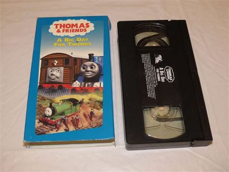 Thomas and Friends Train A Big Day For kids AB1232 VHS RARE tape movie learning | Thomas and ...