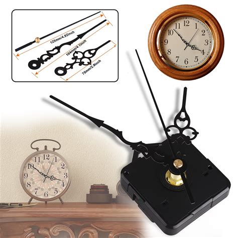 Buy Non-Ticking Hands Quartz DIY Wall Clock Movement Mechanism, EEEkit ...