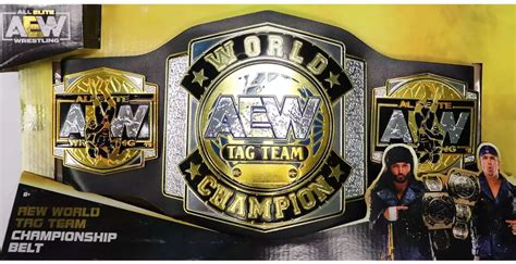 AEW All Elite Wrestling World Tag Team Champion Championship Belt ...