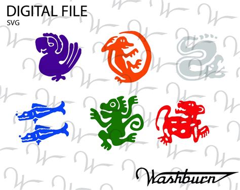 Legends of the Hidden Temple Team Logo Colors SVG File Instant Download - Etsy