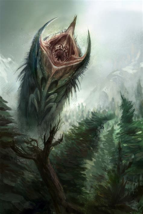 Wurm by Anthony Francisco : r/ImaginaryMonsters