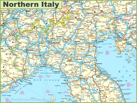 map of northern italy - Google Search | Northern italy map, Northern italy, Map of italy cities