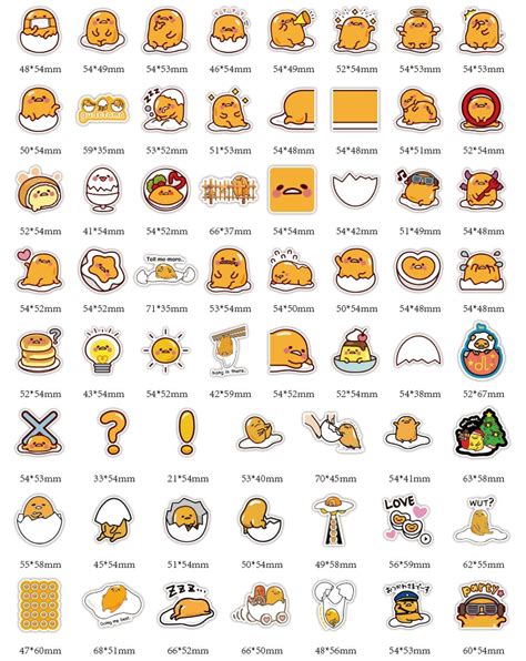 Gudetama Stickers Pack