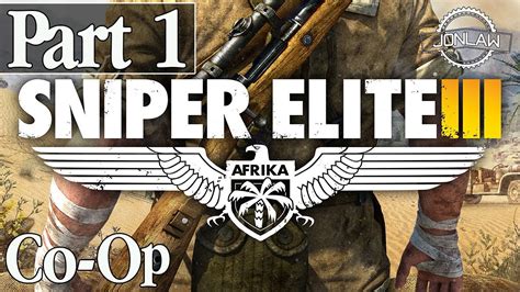 Sniper Elite 3 Walkthrough - Part 1 Co-Op w/ DanQ8000 PC Gameplay - YouTube