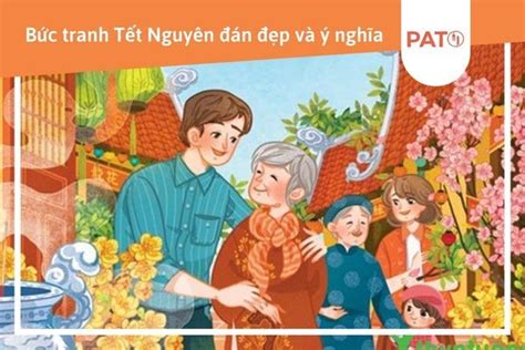 Gợi ý cách vẽ những bức tranh Tết Nguyên đán đẹp và ý nghĩa – PATO ...