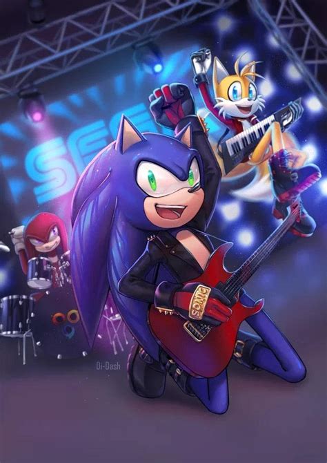 Sonic rock team by Di-Dash on DeviantArt