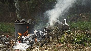 The Practice of Burning Trash in Developing Countries – Word Matters!