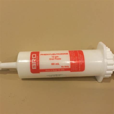 Bute Paste 12 g/tube, 60 ml tube - Ferguson and Associates Equine Hospital