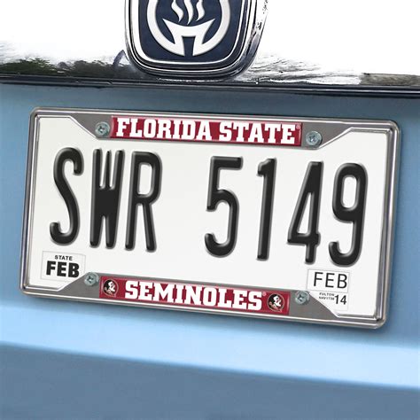 Florida State License Plate Frame | Fanmats - Sports Licensing ...