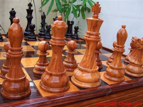 Wood Chess Table for 8" Chess Set with Natural Teak Wood Color | 12.12