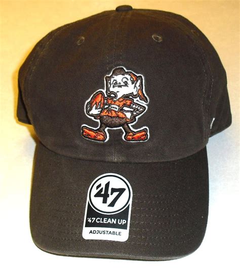 Cleveland Browns Elfie Logo Clean up Style Adjustable Strapback Hat New Nfl - Etsy