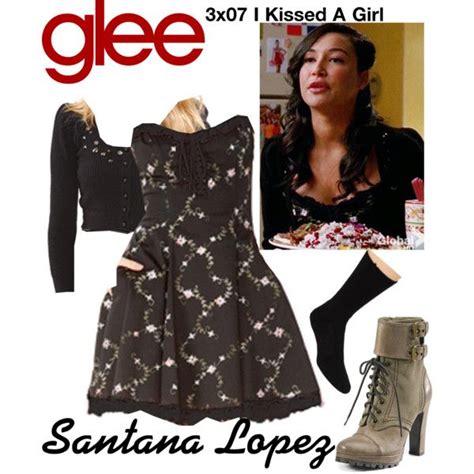 Santana Lopez (Glee) : 3x07 by aure26 on Polyvore featuring polyvore ...