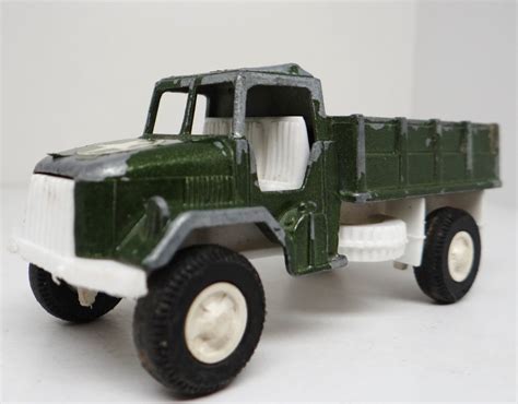 Vintage military toy truck duece 1/2 tootsie toy