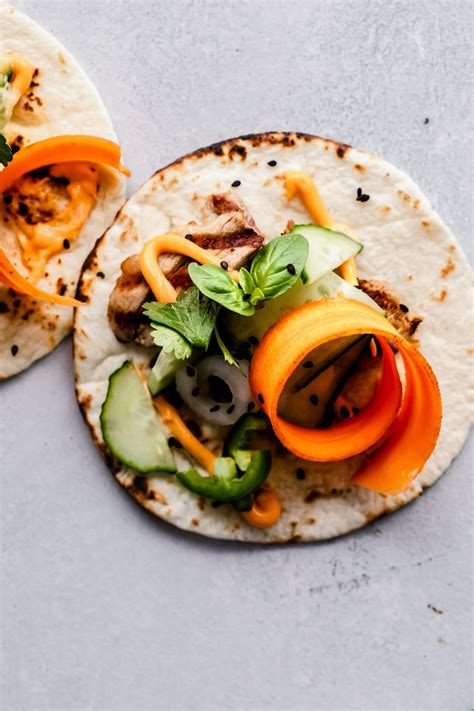 Banh Mi Tacos Recipe - Platings + Pairings