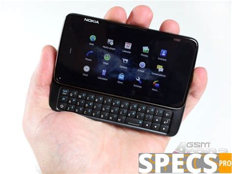 Nokia N900 specs and prices. N900 comparison with rivals.