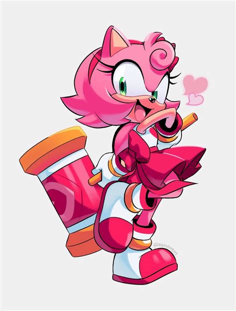 こはね on Twitter | Amy rose, Sonic heroes, Amy rose hedgehog