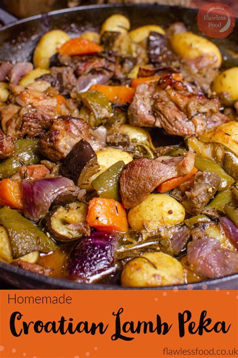 Croatian Lamb Peka - Croatia National Dish Recipe by Flawless Food