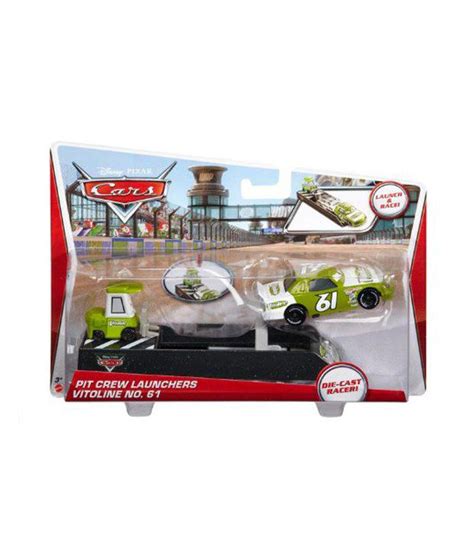 Mattel Disney Cars Pit Crew Launchers Vitoline (Imported Toys) Car ...