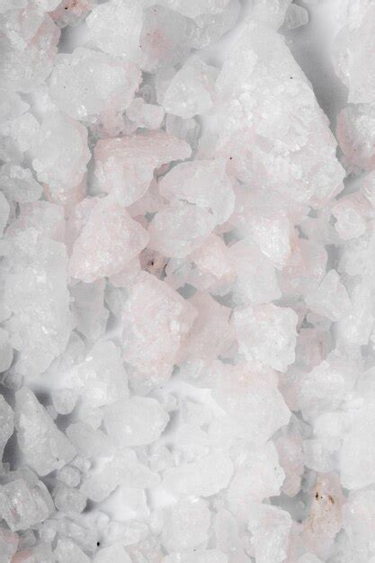 Premium Photo | Macro image of sea salt crystals