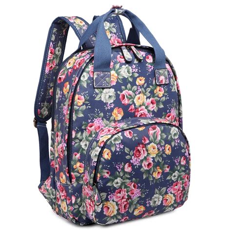 KONO Women Designer Backpacks School Bag for Teenagers Girls Vintage ...