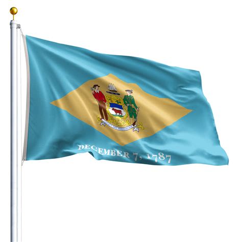 4' x 6' Delaware Flag - Nylon – Eder Flag