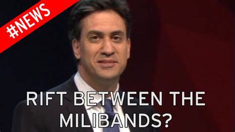 Ed Miliband admits fallout with brother David was "bruising" - but has ...