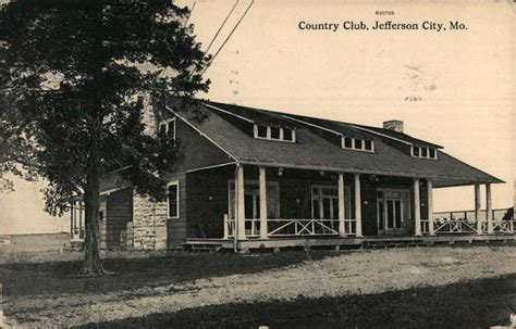 Country Club Jefferson City, MO Postcard