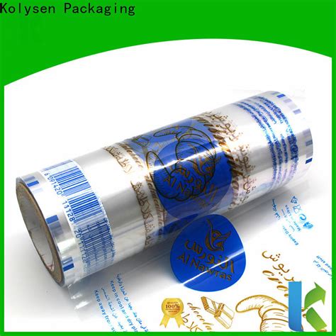 New printed shrink wrap packaging Suppliers for food packaging | Kolysen