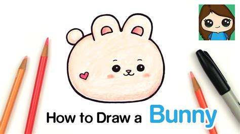 How to Draw a Baby Bunny Rabbit | Anirollz - YouTube