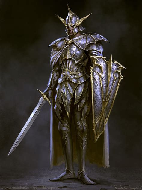 Elven Paladin by Radoslav Topalov (cdna.artstation.com) submitted by Manowar0264 to /r ...