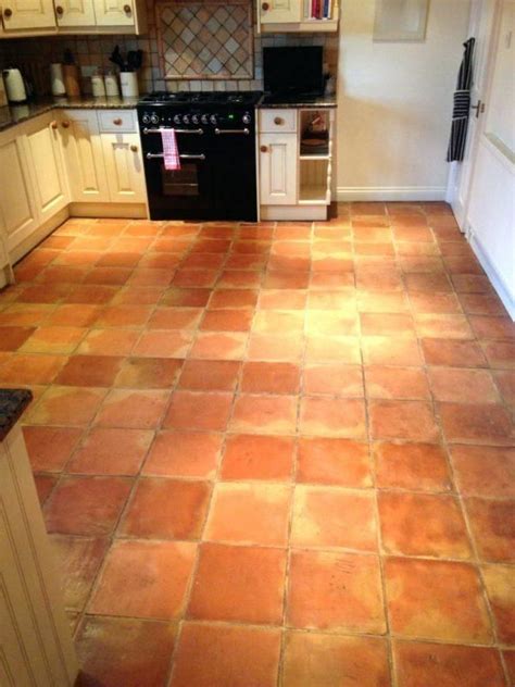 Terra cotta floor tiles ~ lowes | Kitchen flooring, Flooring, Floor tile design