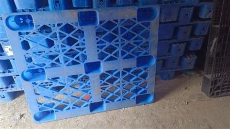 Blue Plastic Pallet at Rs 1500 | Plastic Pallets in New Delhi | ID ...