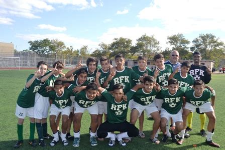 RFK High School boys soccer upsets August Martin, wins historic match - QNS.com