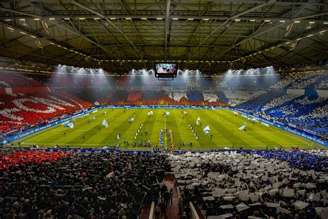 Yesterday’s whole-stadium choreography celebrating friendship between ...